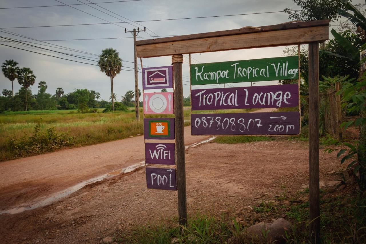 Kampot Tropical Village Exterior foto